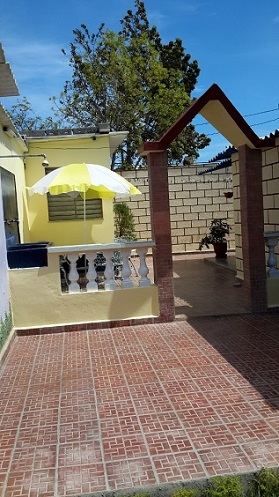 'Patio' Casas particulares are an alternative to hotels in Cuba.